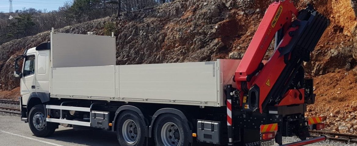 Palfinger Crane PK 17.001 SLD3 and Platform Delivered to Izgradnja Mađarević