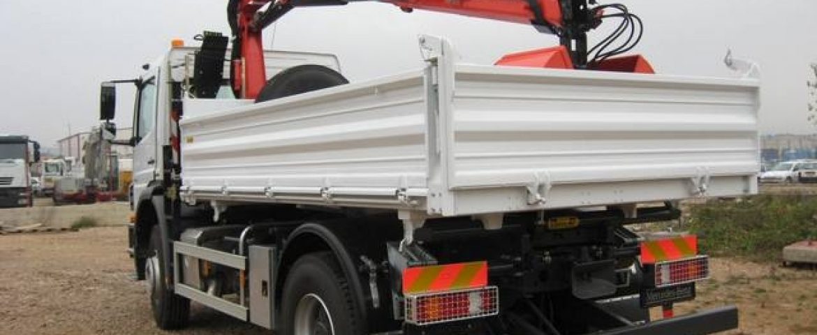 Palfinger dizalica PK 1000D i trostrani kiper TK 115 za Stipić Grupa