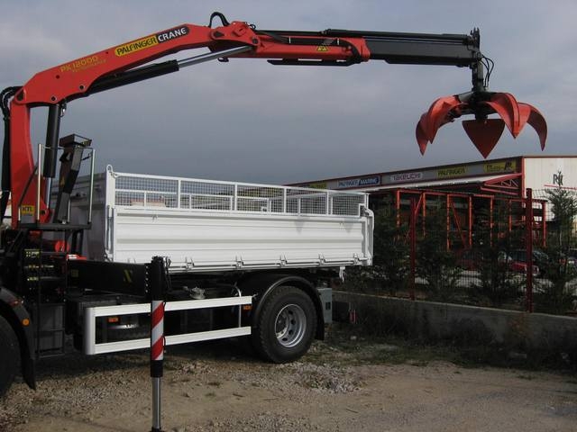 Palfinger PK 12000 Crane and TK 115B Three-Way Tipper for Gradatin – Unikom