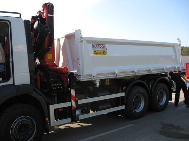 Palfinger dizalica PK 18500 i trostrani kiper TK 200 za Eurokamion – Ecos