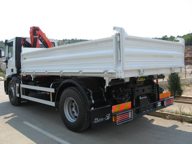 Palfinger Crane PK 6500 and Three-Way Tipper TK 115B for Strada – Obra 93