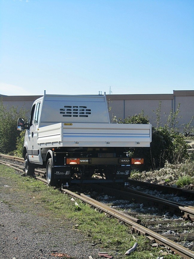 Road-Rail Vehicle with Cargo Platform for N.T.S.h. “AGS” – INFRAKOS