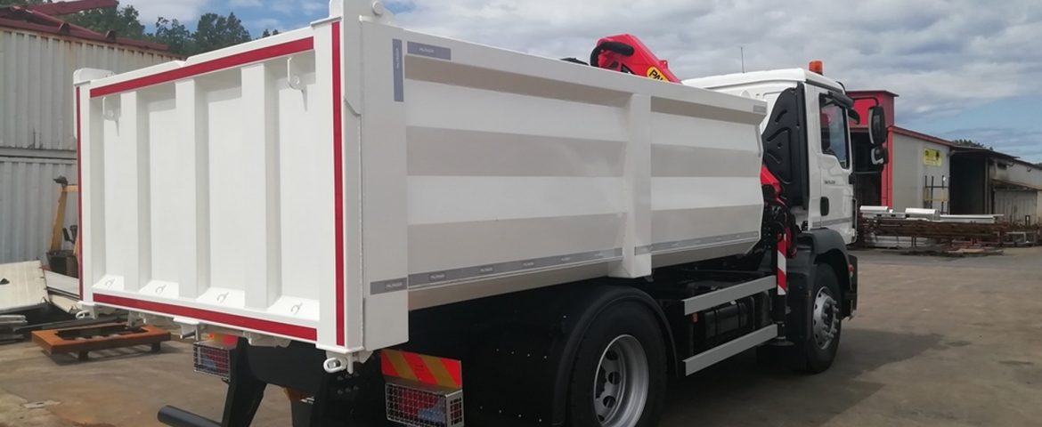 Komunalna nadogradnja s Palfinger dizalicom PK 8.501 SLD3 za GKTD Ivanj