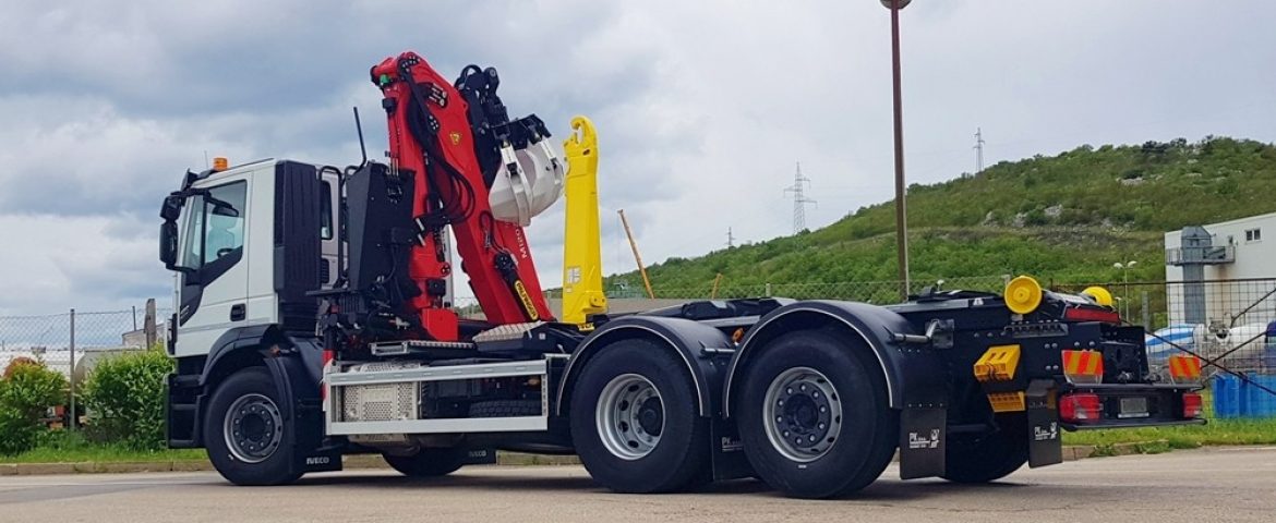 Palfinger Epsilon M120Z82 crane and T 18 hookloader for Komunalni Servis Rovinj