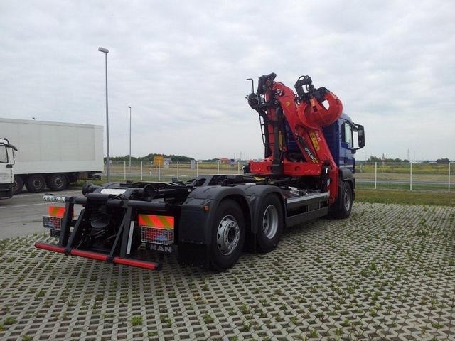 Palfinger Epsilon dizalica Q150Z i navlakač  kontejnera T 18 za Man Psc – Metal Produkt