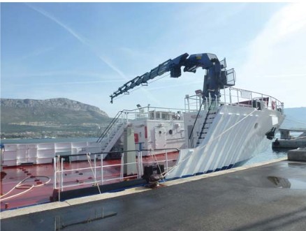 Palfinger Marine Crane PK 150.002 M for Plovput d.o.o.