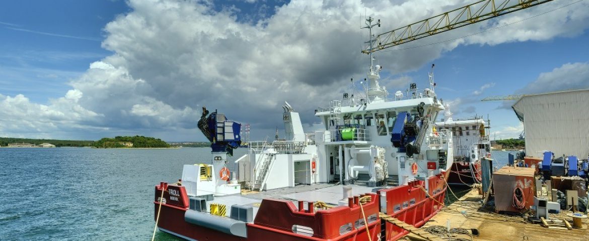 Palfinger Marine dizalica za Technomont – brodogradilište Pula d.o.o.