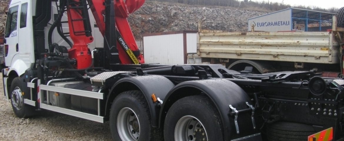 Palfinger Epsilon Q150Z Crane and T 20 Hookloader for Trgoauto – Adriatic-Blizna