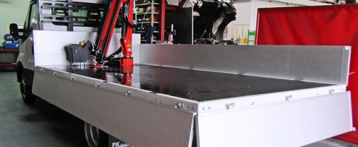 Palfinger PC 2700 Crane and Modular Platform for Benussi – Novak Commerce d.o.o.