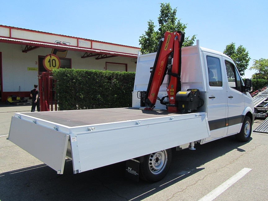 Delivery of Two MB Sprinter Vehicles with Palfinger PC 2700 Cranes for JP Elektroprivreda HZ HB d.d. Mostar