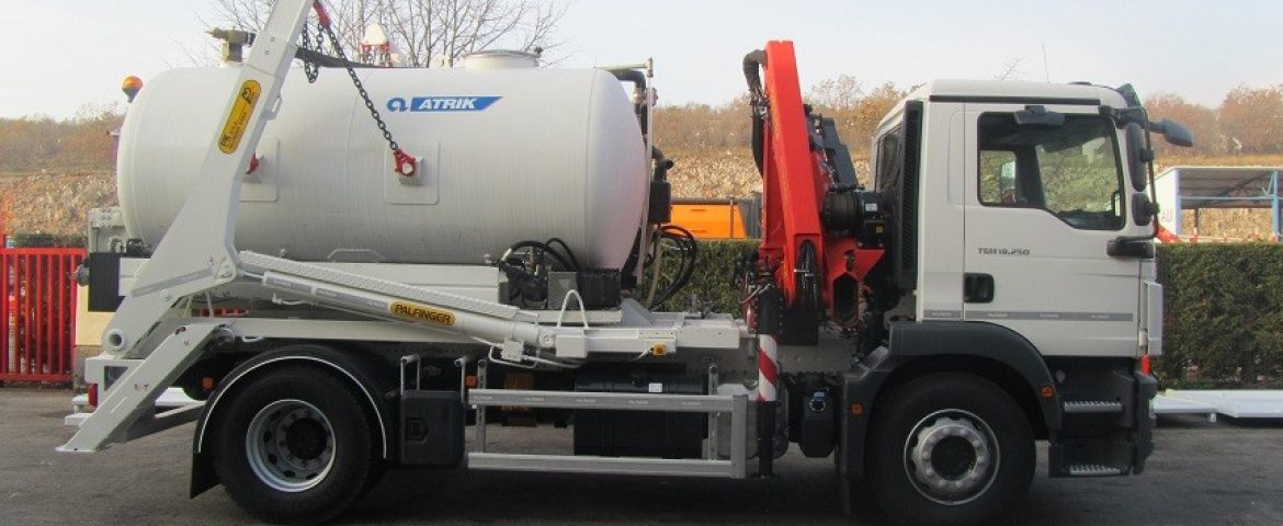 Palfinger dizalica PK 10000 i samopodizač kontejnera M10T za tvrtku Arburoža