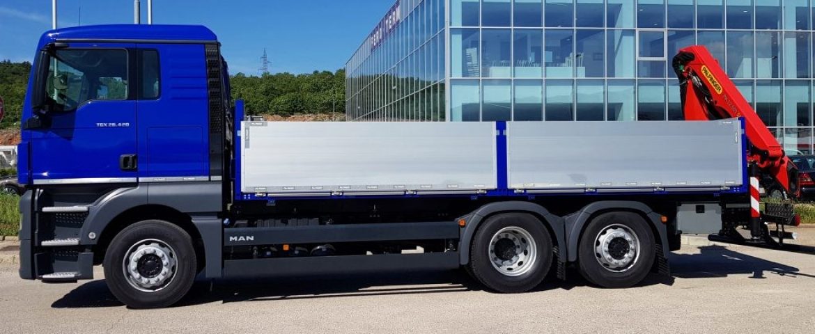 Palfinger dizalica PK 12.501 SLD5 i sanduk za tvrtku Messer Croatia Plin