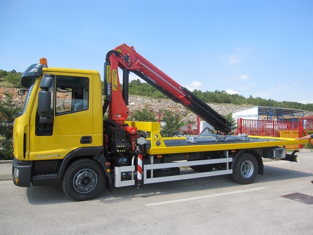 Palfinger Crane PK 12000TB and Fixed Platform for Daus Truck – Hvidra