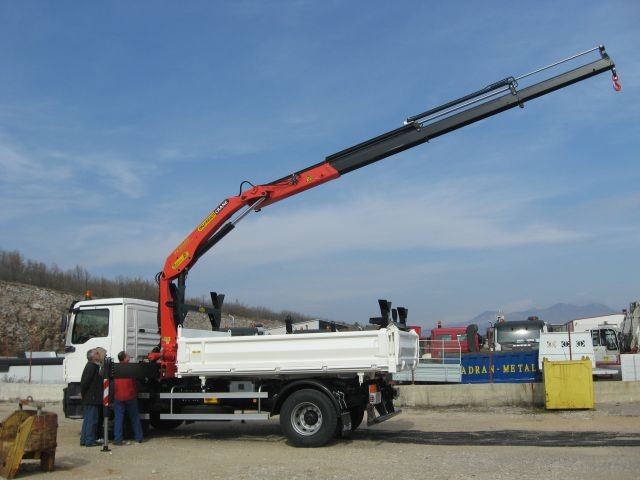 Palfinger Crane PK 15500 and Three-Side Tipper TK 115 for Man PSC – Marinko Zubčić