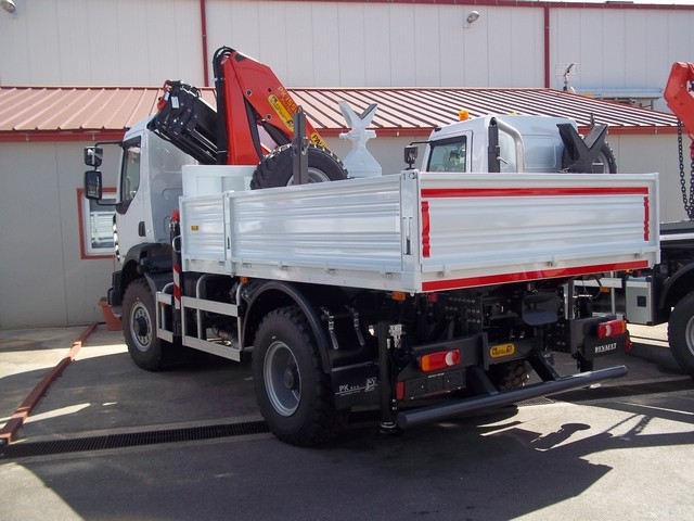 Two Palfinger PK 15500 Cranes and Cargo Platforms for HEP