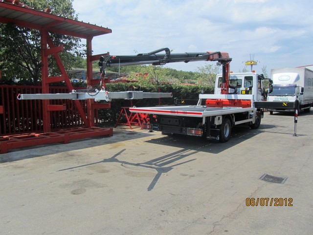 Palfinger Crane PK 16000T and Fixed Platform for Daus – Trogir Holding