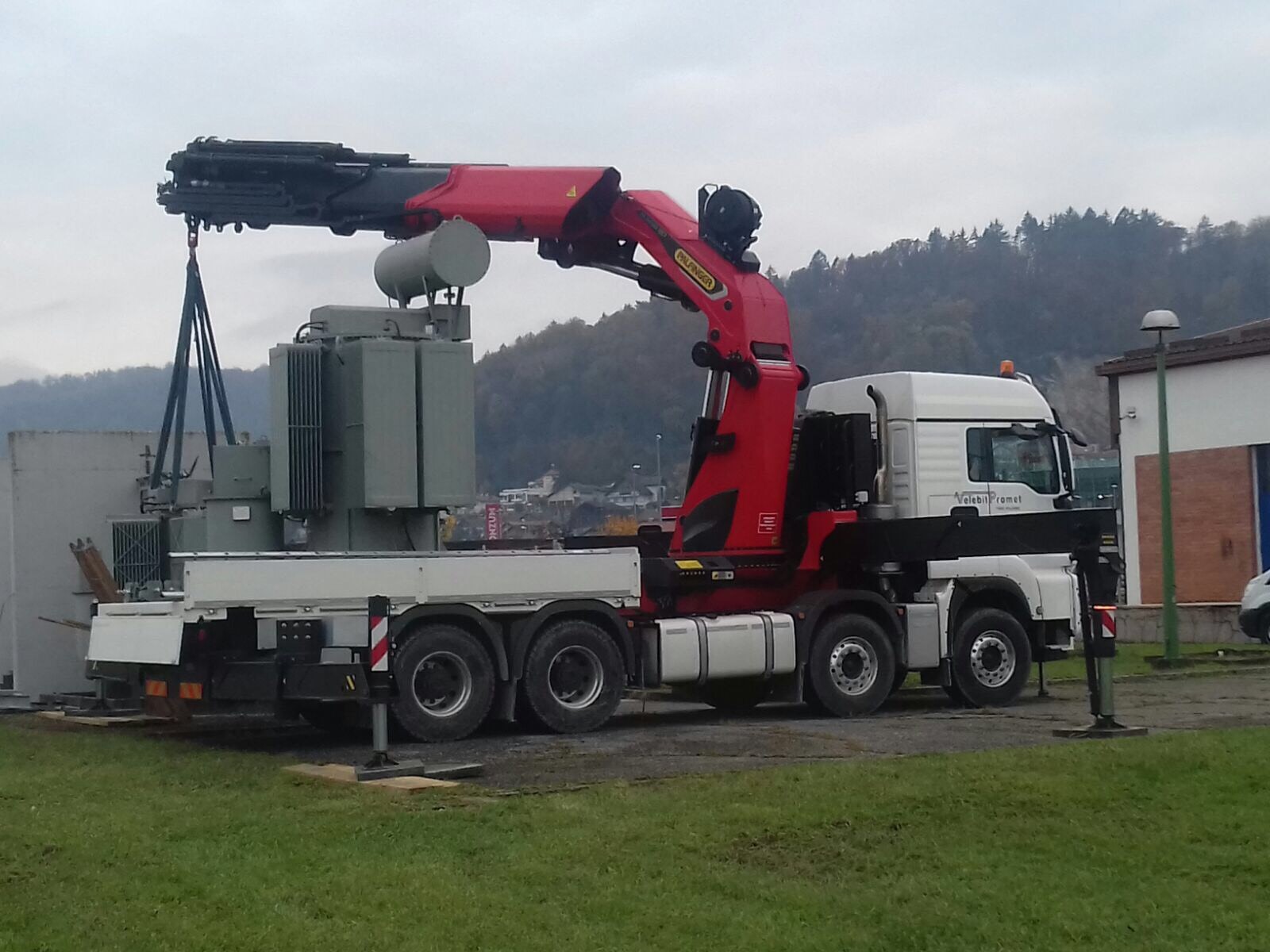 Palfinger Crane PK 165.002 TEC 7 and Platform for Velebit Promet