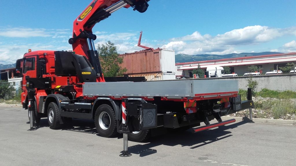 Palfinger Crane PK 165.002 TEC7 and Platform for M.I.Hršak