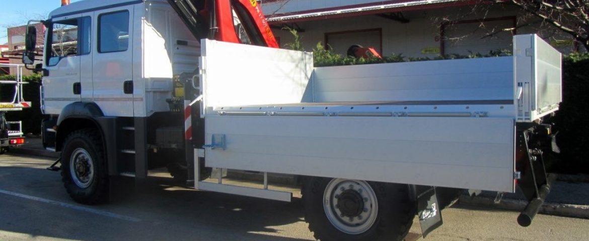 Palfinger dizalica PK 17.001 SLD1 i aluminijski tovarni sanduk za ZP Rudnik i Termoelektrana Gacko