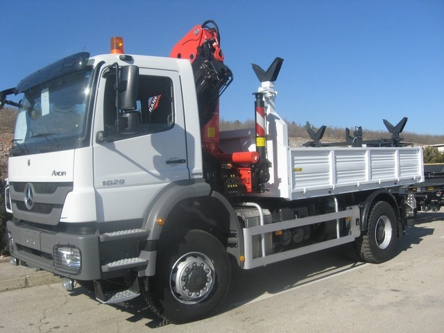 Palfinger Crane PK 18500 and Platform for Auto Lijanovići – EP Mostar