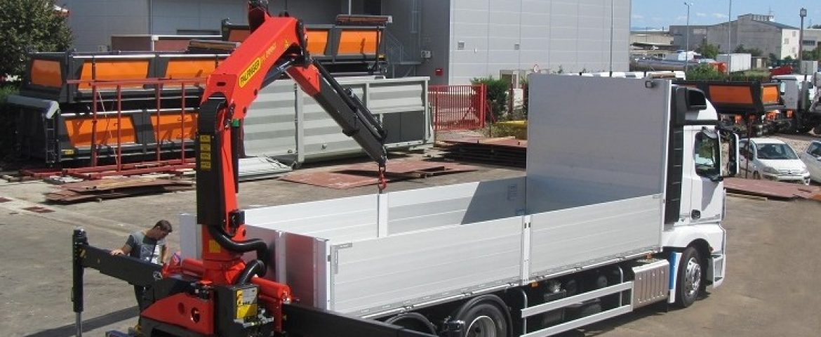 Mercedes Actros with Palfinger PK 20001 Crane and TS-6.5 platform for Staklo Gorica