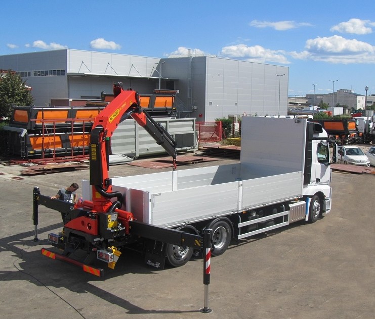 Mercedes Actros with Palfinger PK 20001 Crane and TS-6.5 platform for Staklo Gorica