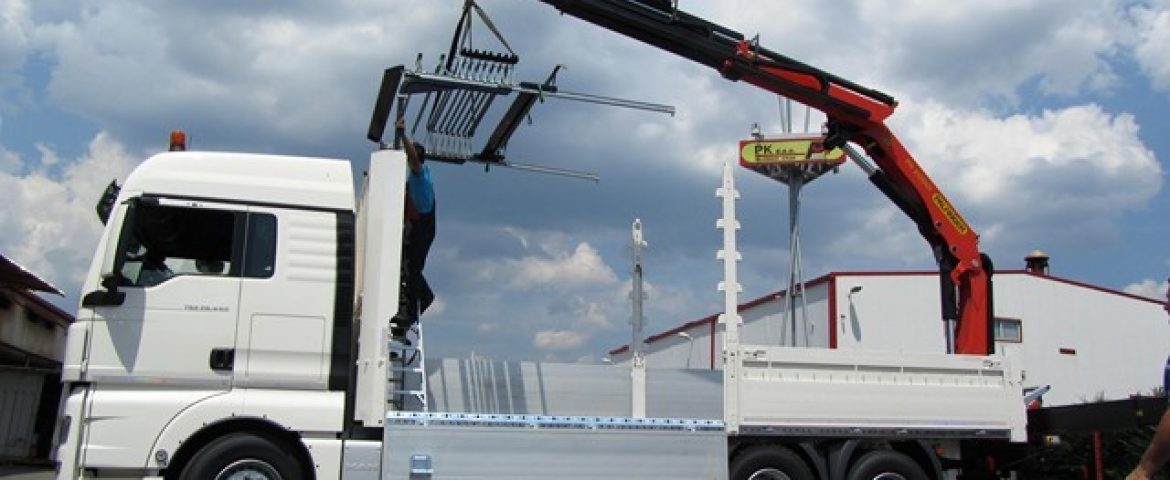 Palfinger dizalica PK 20001 i tovarni sanduk za tvrtku Velebit Promet