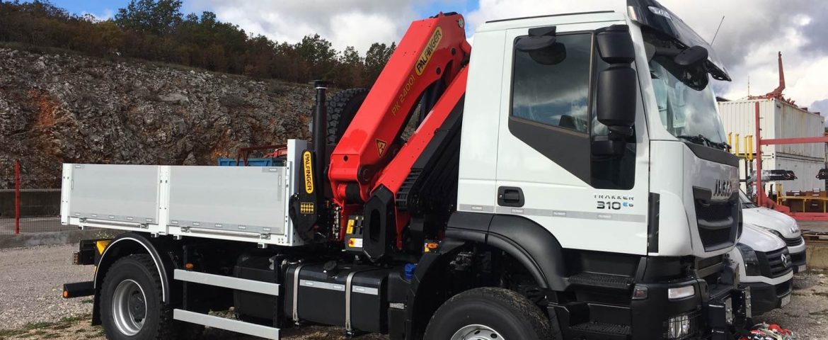 Palfinger dizalica PK 24001 HP i sanduk za ELNOS