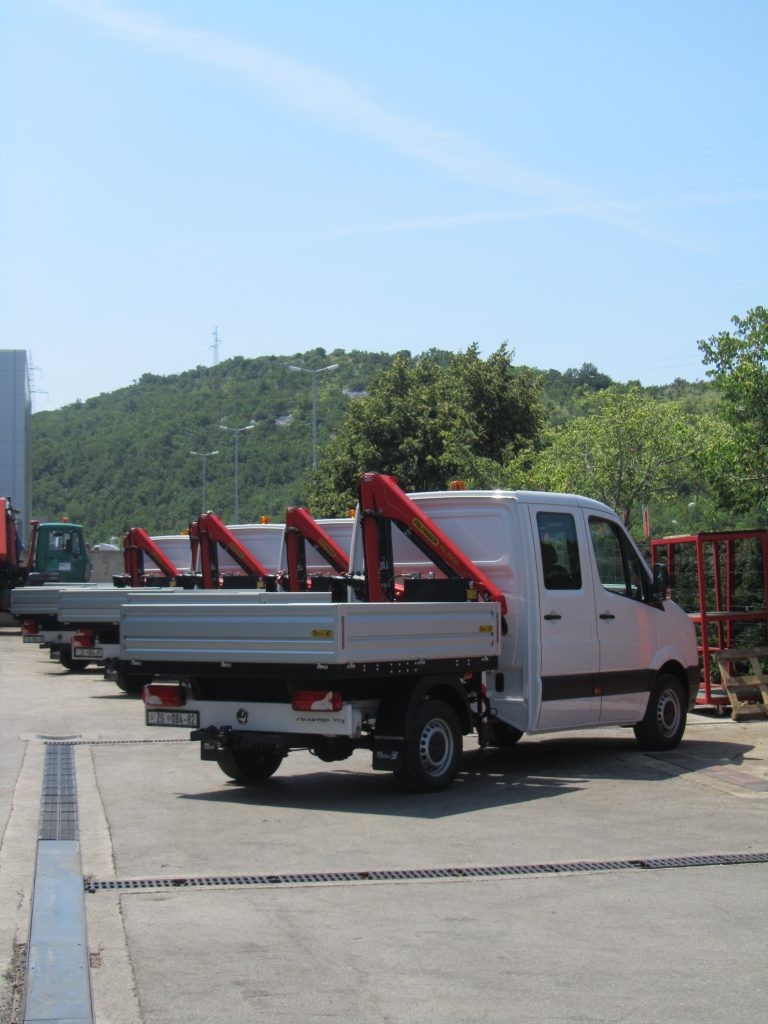 Palfinger dizalica PK 2900B i tovarni aluminijski sanduk za tvrtku HEP d.d.