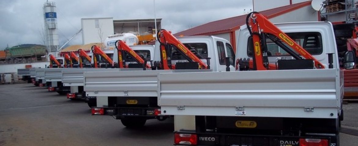 Eight Palfinger PK 2900 Cranes and Cargo Platforms for HEP