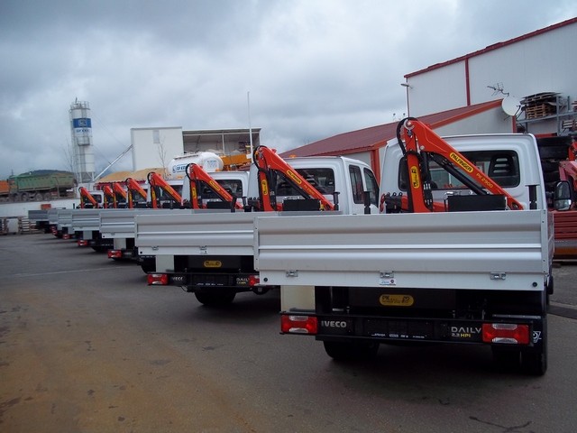 Eight Palfinger PK 2900 Cranes and Cargo Platforms for HEP