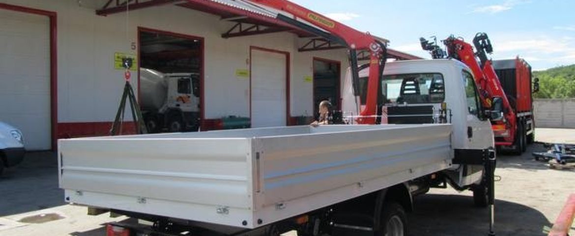 Palfinger dizalica PK 3400 i tovarni sanduk za CNM – KD Ponikve