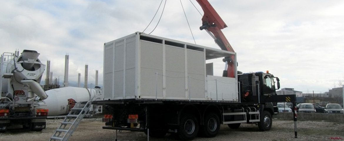 Palfinger PK 48002 EH and Platform for the Ministry of Internal Affairs, North Macedonia