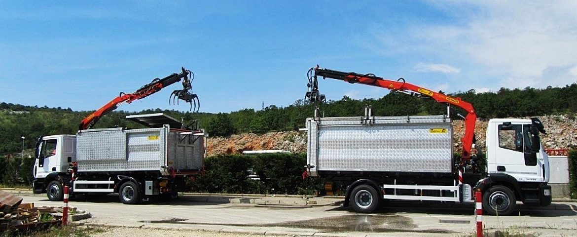 Delivery of Palfinger Crane PK 6500 A and Rear Municipal Tipper SKK 65 for Agroproteinka d.d.