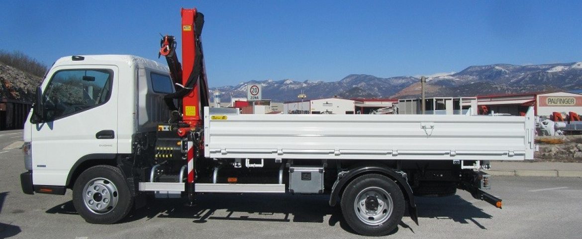 Palfinger PK 6500 Crane and Three-Way Tipper TK 35 for Star Import