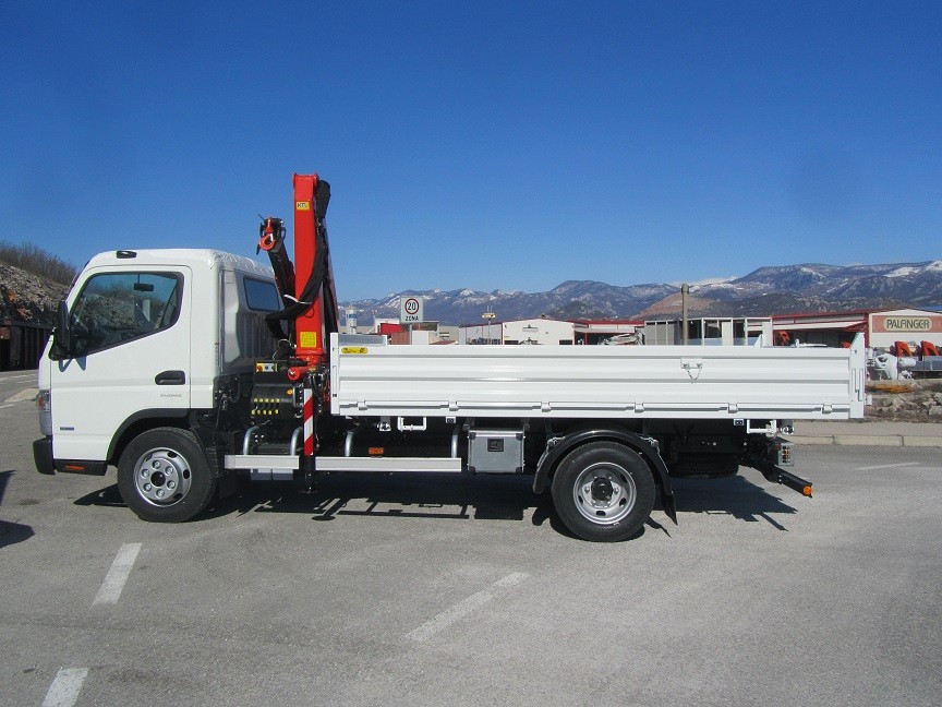 Palfinger PK 6500 Crane and Three-Way Tipper TK 35 for Star Import