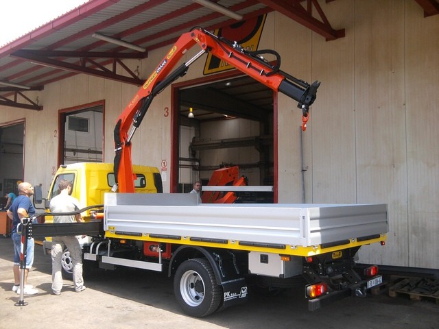 Palfinger Crane PK 6500 and Platform for Klesarstvo Kamber