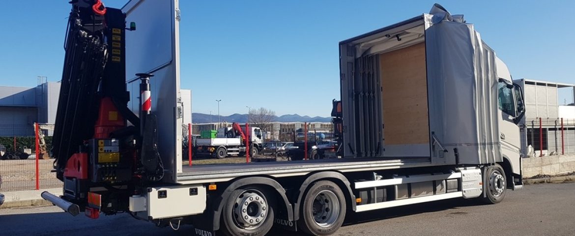 Palfinger dizalica PK 27001 EH i fiksna platforma za HANO-TRANS
