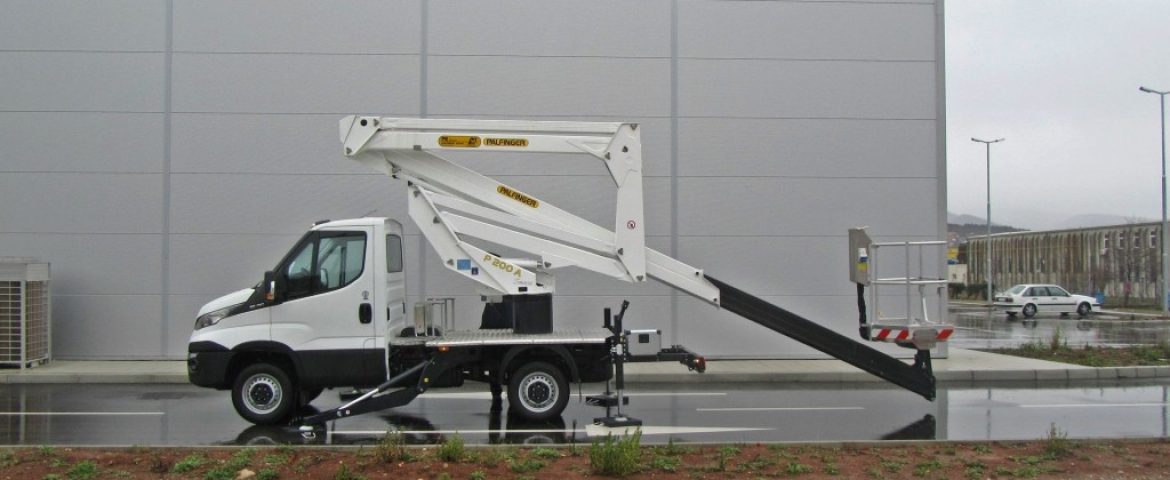 Palfinger P 200 A Aerial Work Platform for Eurodomus – Elektro Doboj