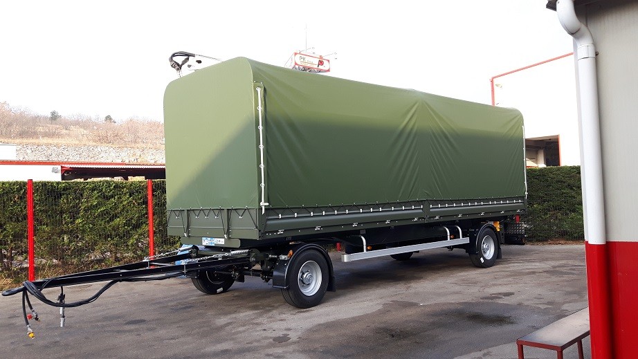 PTS 110 Trailers with Platform and Tarpaulin for the Croatian Ministry of Defence