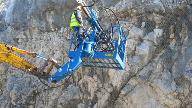 Work Basket with Drilling Equipment and Rotation System for Dovođa