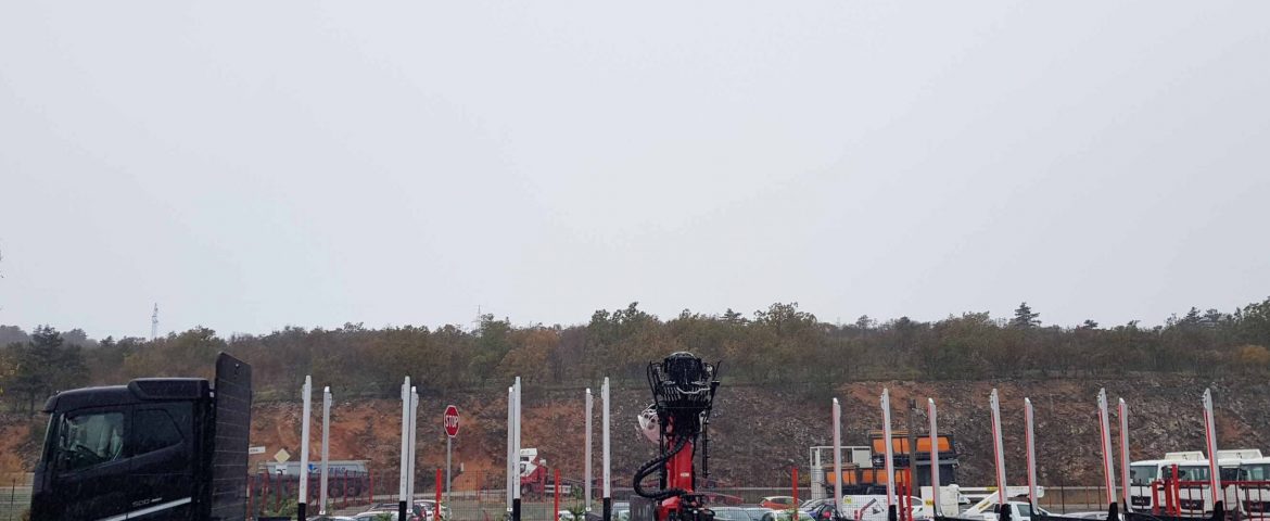 Forestry Upgrade with Palfinger Epsilon Crane Q180Z96 for HAJDINJAK