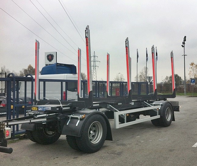 Forestry Setup with Epsilon M110L80 and PSM 200 Trailer for Autoprijevoznik Stjepan Šop