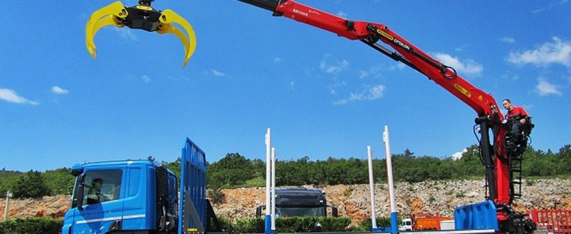 Šumarska nadogradnja s Palfinger Epsilon dizalicom M110Z82 za tvrtku Gradel d.o.o.