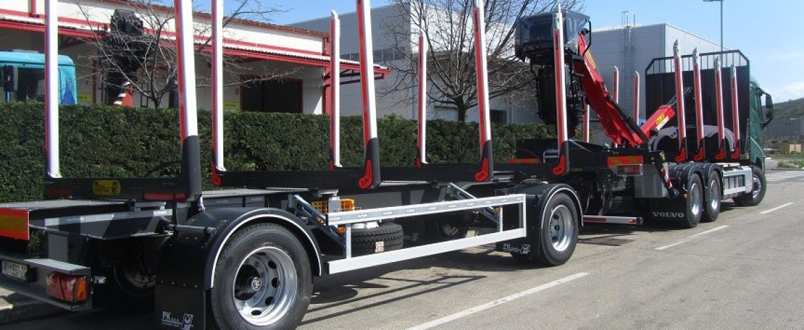Forestry Upgrade with Palfinger Epsilon M12Z91 Crane and PSM 200 Trailer for Cedar
