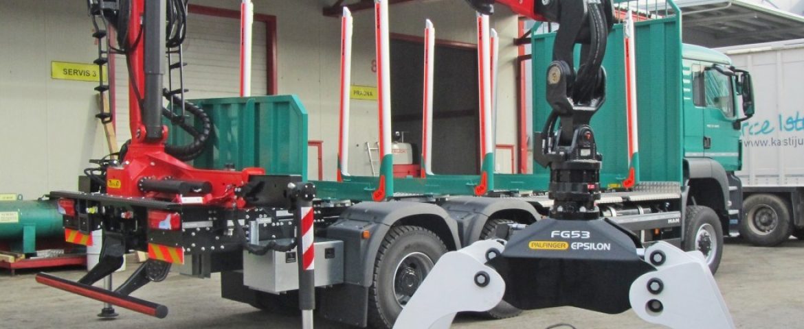 Forestry Upgrade with Palfinger Epsilon Q150Z96 Crane for Bojana Trans