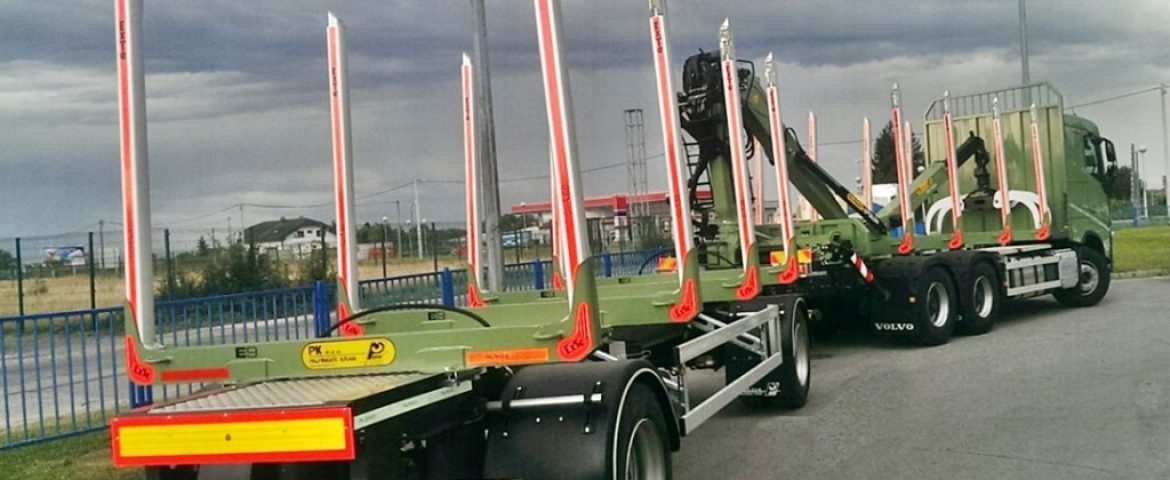 Forestry Upgrade with Palfinger Epsilon Q170Z79 Crane and PSM 200 Trailer for Pilana Pukanić