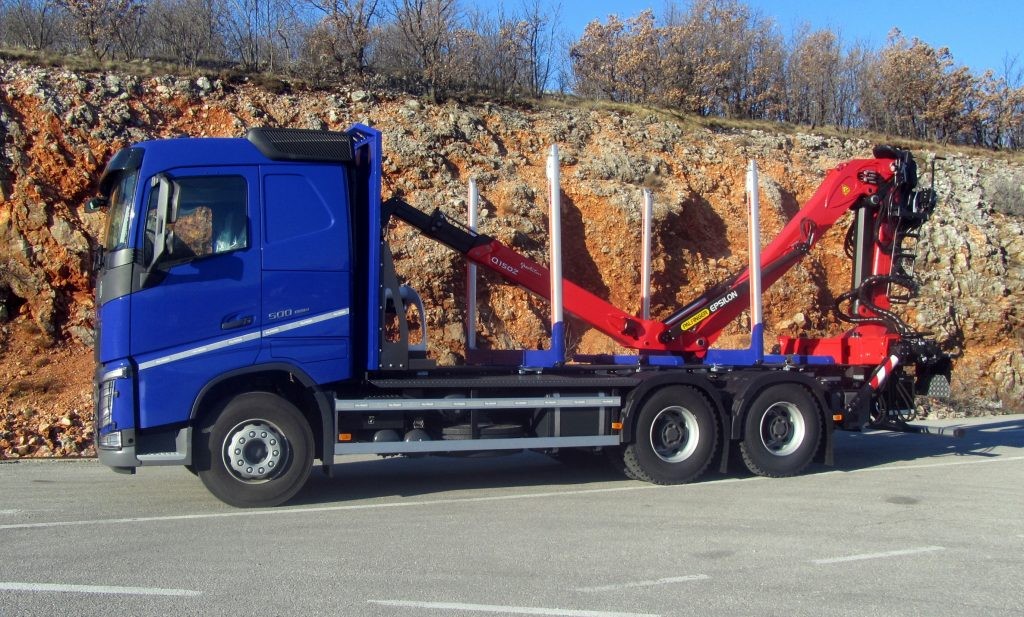 Forestry Upgrade with Palfinger Epsilon Q150Z96 Crane and PSM 200 Trailer for Novinc Service