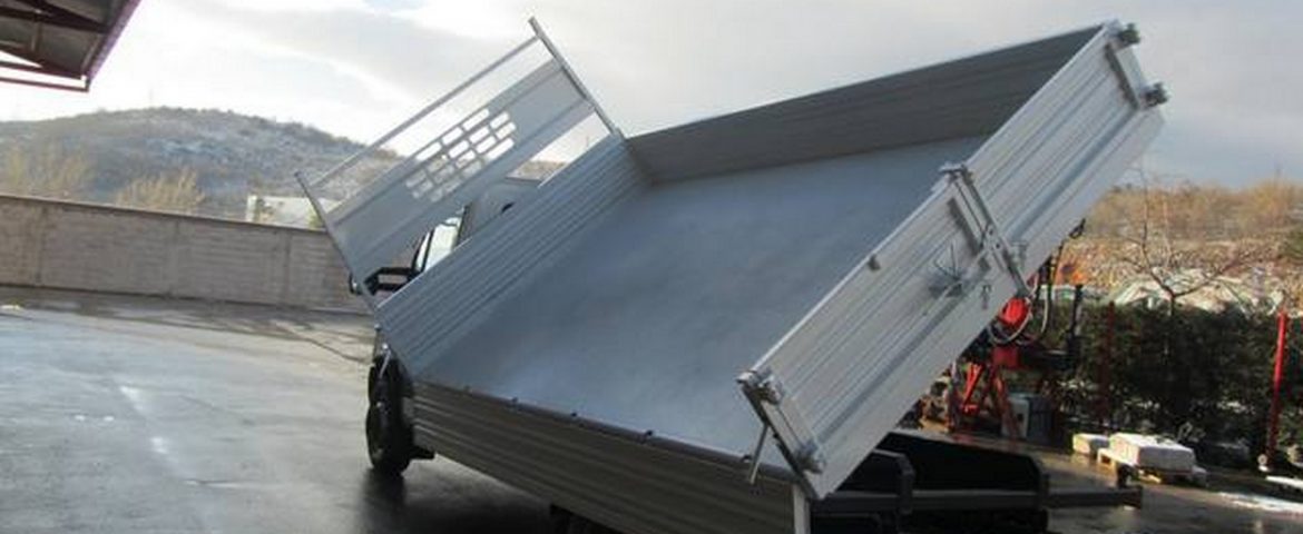 Three-Side Tipper TK 35 for Kargomax – Parkovi i Zelenilo Skopje