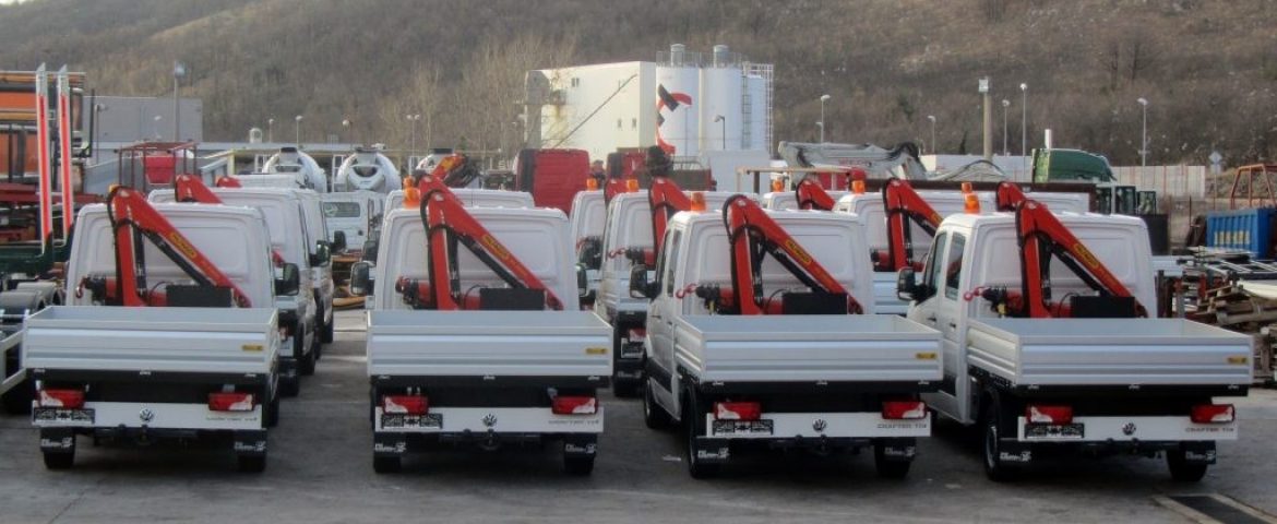 Palfinger dizalica PK 2900B i aluminijski tovarni sanduk za tvrtku HEP